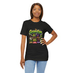 Gram Fam Graphic Tee — Retro Cartoon Family Cannabis Shirt
