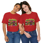 Gram Fam Graphic Tee — Retro Cartoon Family Cannabis Shirt