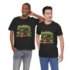 Gram Fam Graphic Tee — Retro Cartoon Family Cannabis Shirt