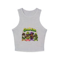 Gram Fam Characters Women's Racer Tank Top – Cute Cartoon Family Graphic